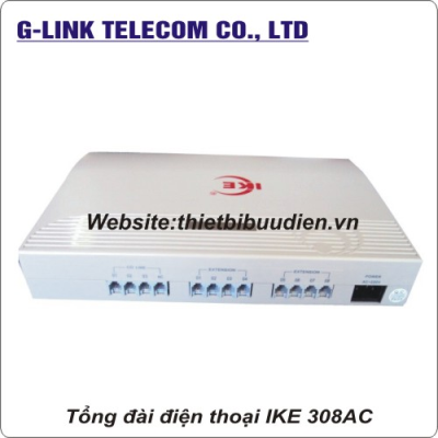 Tổng đài điện thoại IKE 308 AC